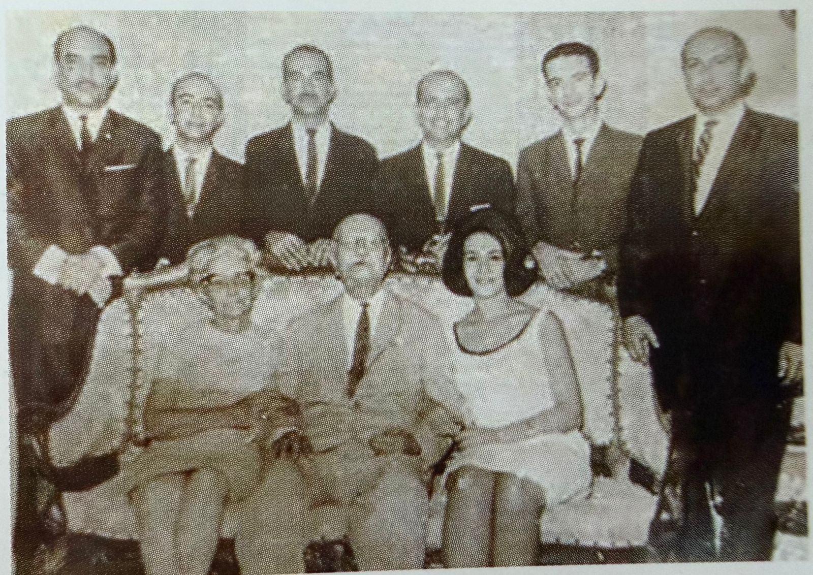 José Abuchaibe y familia