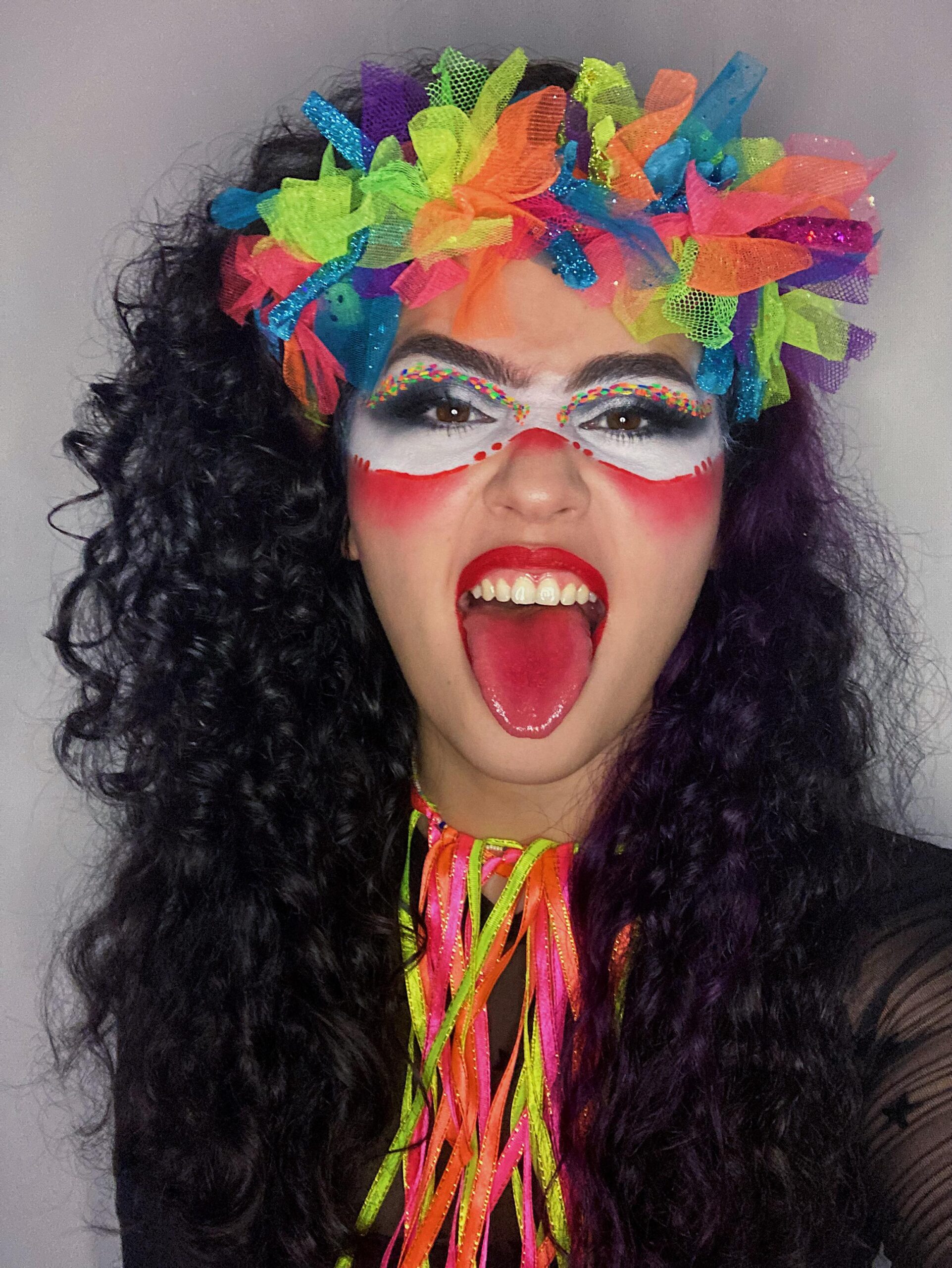 Maquillaje “Son de Negro” hecho por la misma Joyce