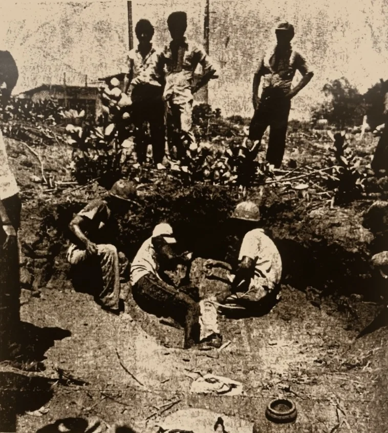 Descubrimiento de cementerio indígena