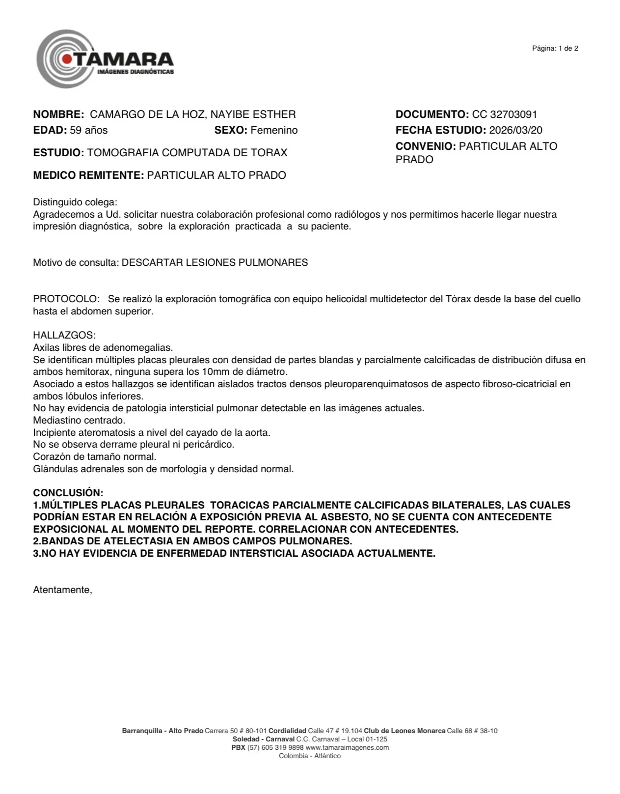 Resultados clínicos